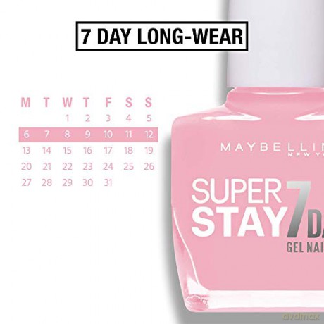 Maybelline Lakier do paznokci Forever Strong Super Stay 7 Days 10 ml 21 Pink