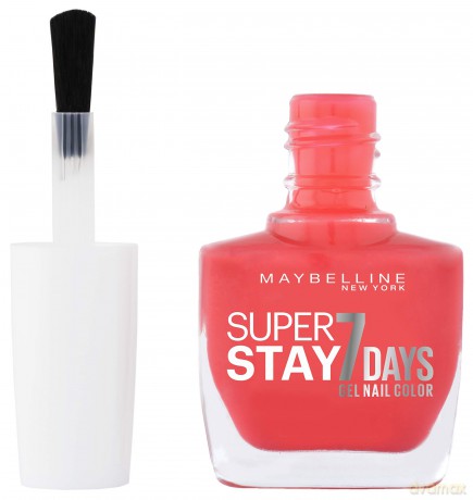 Maybelline Lakier do paznokci Forever Strong Super Stay 7 Days 10 ml 490 Hot Sals