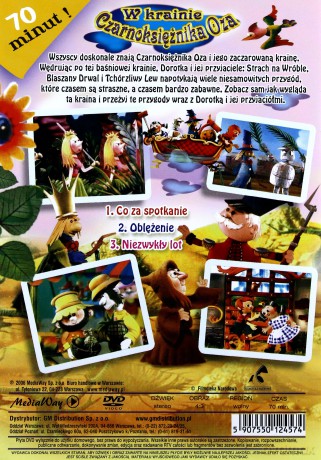 W krainie czarnoksiężnika Oza 3 - Niezwykły lot [DVD]