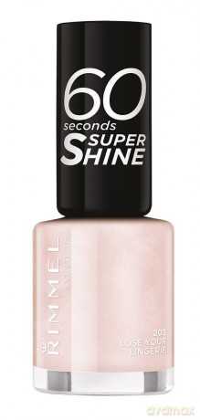 Rimmel Lakier do paznokci 60 Seconds Super Shine 8 ml 203 Lose Your Lingerie