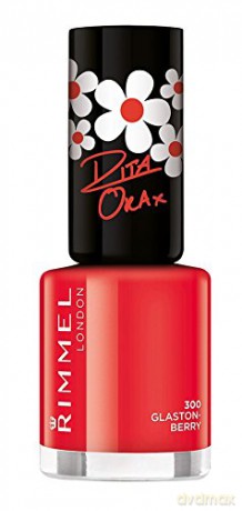 Rimmel Lakier do paznokci 60 Seconds Super Shine 8 ml 300 Glaston-Berry