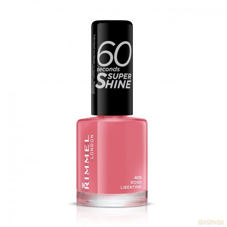 Rimmel Lakier do paznokci 60 Seconds Super Shine 8 ml 405 Rose Libertine
