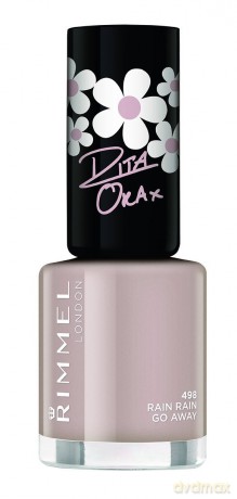 Rimmel Lakier do paznokci 60 Seconds Super Shine 8 ml 498 Rain Rain Go Away