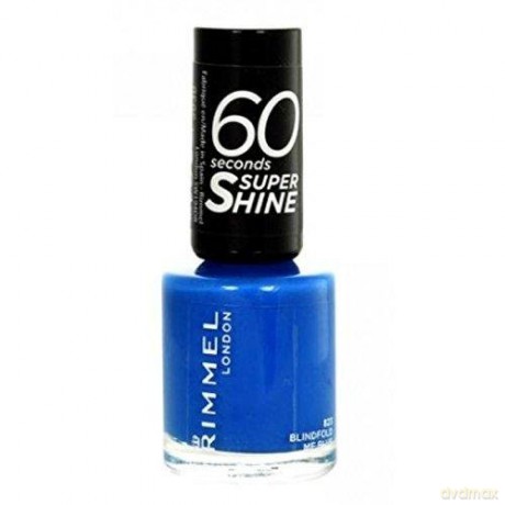 Rimmel Lakier do paznokci 60 Seconds Super Shine 8 ml 823 Blindfold Me Blue