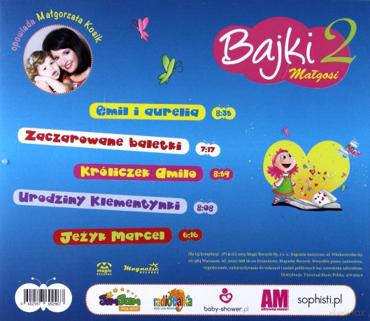 Bajki Małgosi 2 [CD]