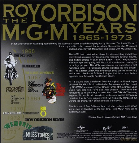 Roy Orbison: The Mgm Years (Limited) [BOX] [13CD]