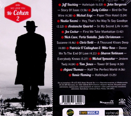 We Love You Mr Cohen 2 [CD]