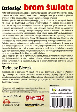Dziesięć bram świata - Tadeusz Biedzki [AUDIOBOOK]