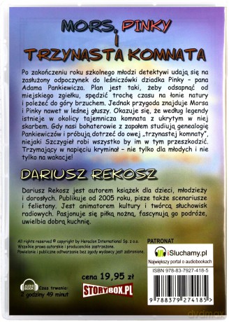 Mors, Pinky i trzynasta komnata - Dariusz Rekosz [AUDIOBOOK]