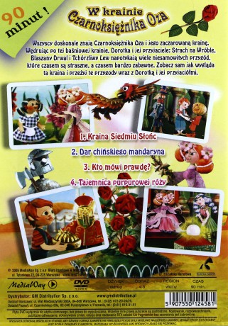 W krainie czarnoksiężnika Oza 4 - Tajemnica purpurowej róży [DVD]