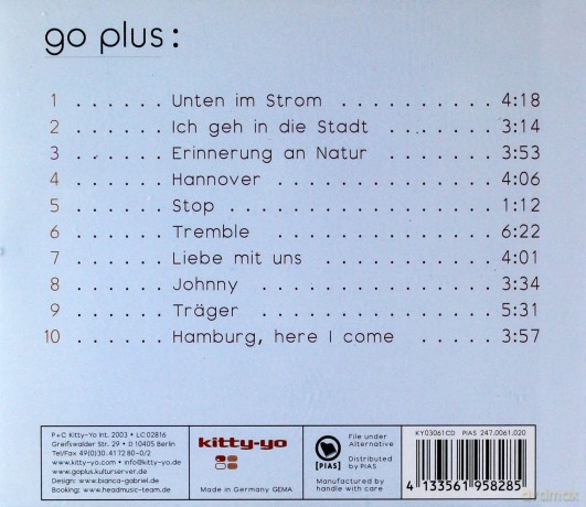 Go Plus: Go Plus [CD]