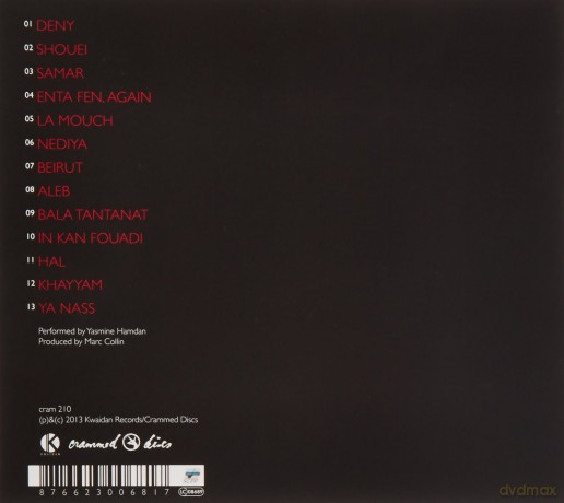 Yasmine Hamdan: Ya Nass [CD]