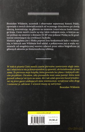 Cienie moich czasów - Bronisław Wildstein [KSIĄŻKA]