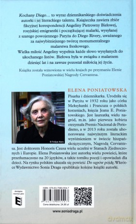 Kochany Diego, całuję Cię, Quiela - Elena Poniatowska (twarda) [KSIĄŻKA]