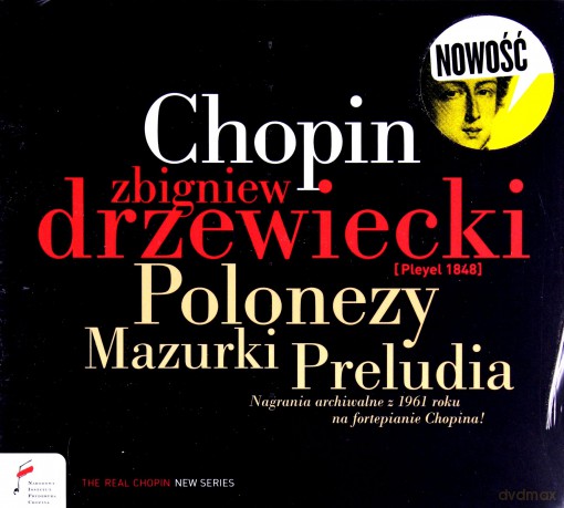 Zbigniew Drzewiecki: Chopin: Polonezy, Mazurki, Preludia. Zbigniew Drzewiecki Gra Na Fortepianie Chopina [CD]