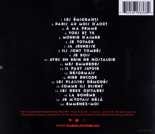 Charles Aznavour: Live Palais Des Sports, Paris [CD]