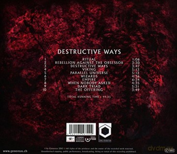 Gonoreas: Destructive Ways [CD]
