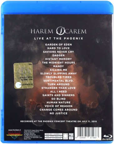 Harem Scarem: Live At The Phoenix [Blu-Ray]