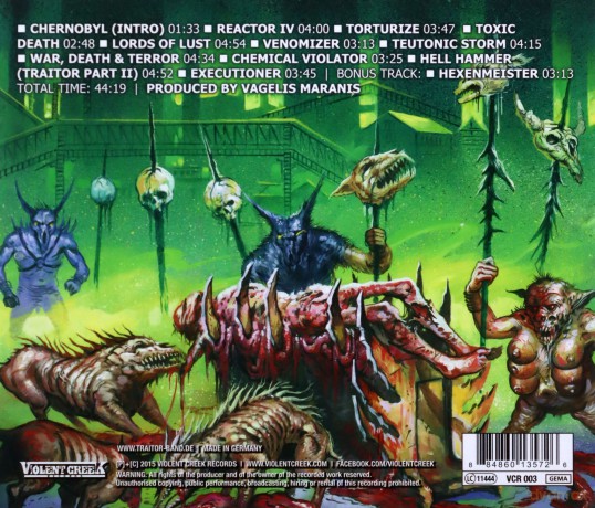 Traitor: Venomizer [CD]