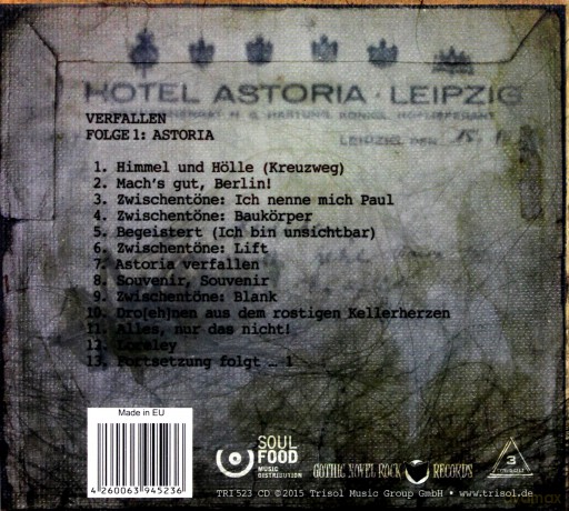 Asp: Verfallen Folge 1 Astoria (digipack) [CD]