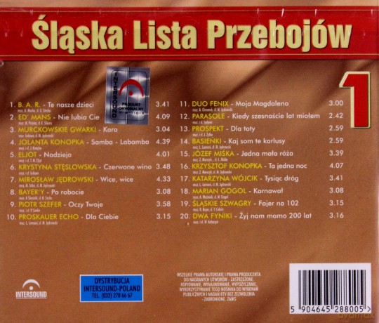 Śląska Lista Przebojów 1 [CD]