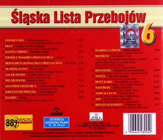 Śląska Lista Przebojów 6 [CD]