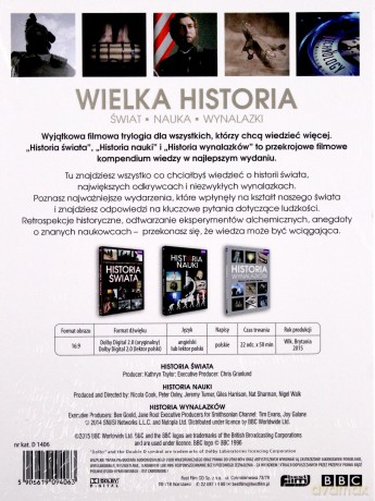 Wielka Historia -Swiat Nauka Wynalazki (BBC) [BOX] [6DVD] 