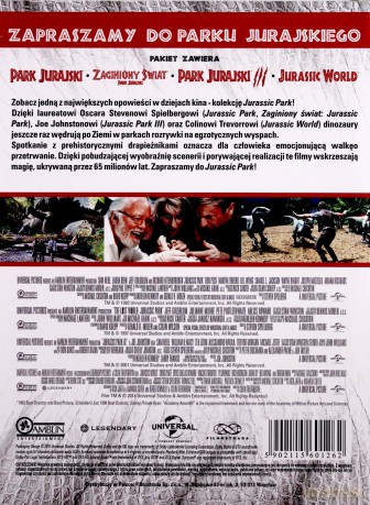 Park Jurajski Kolekcja (Jurassic Park Kolekcja) [BOX] [4DVD]