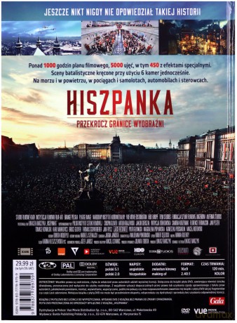Hiszpanka (booklet) [DVD]