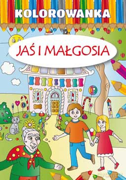 Kolorowanka Jaś i Małgosia - Anna Gutkowska, Maria Pietruszewska [KSIĄŻKA]