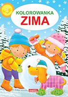 Kolorowanka zima - Jarosław Żukowski [KSIĄŻKA]