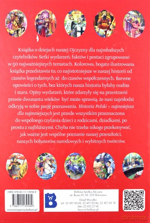 Najmniejsza historia Polski dla najmłodszych - Krzysztof Wiśniewski [KSIĄŻKA]