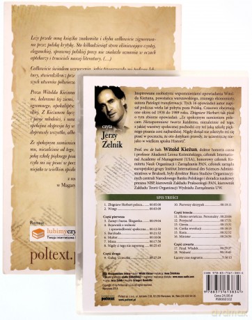 Pakiet Niezapomniane twarze - Witold Kieżun [KSIĄŻKA]