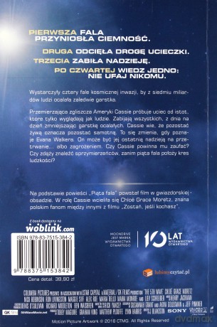 Piąta fala - Rick Yancey [KSIĄŻKA]