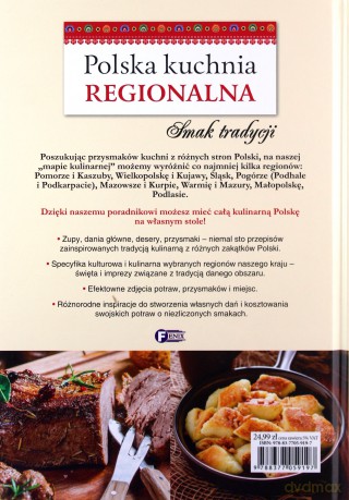 Polska kuchnia regionalna. Smak tradycji (twarda) [KSIĄŻKA]