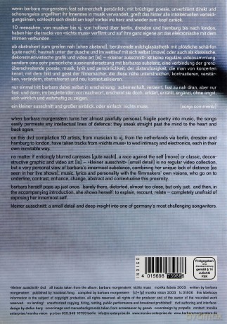 Barbara Morgenstern: Kleiner Ausschnitt [DVD]