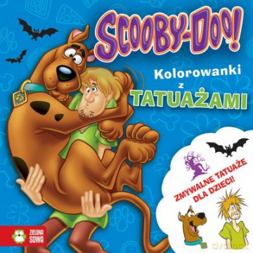 Scooby doo. Kolorowanki z tatuażami [KSIĄŻKA]