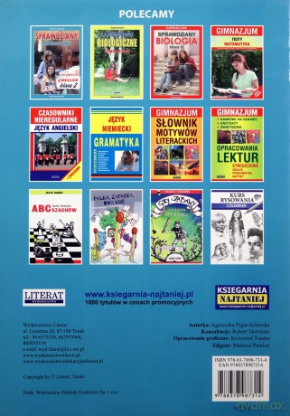 Sprawdziany matematyka. Gimnazjum klasa 1 - Agnieszka Figat-Jeziorska [KSIĄŻKA]