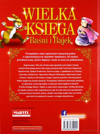Wielka księga baśni i bajek (twarda) [KSIĄŻKA]