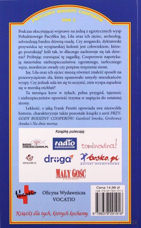 Wyspa wodnika (Tom 2) Przygody rodziny Cooperów - Frank E. Peretti [KSIĄŻKA]