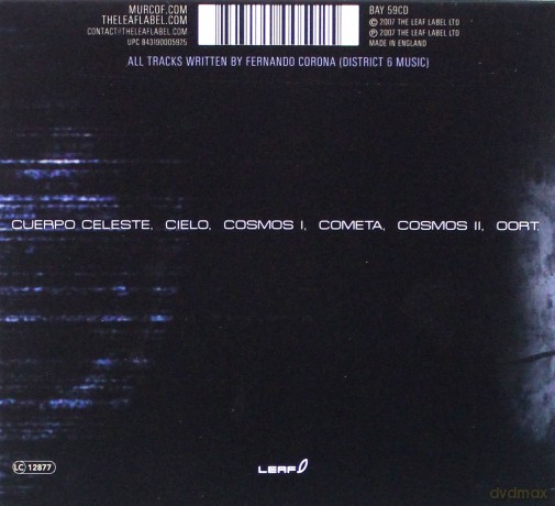 Murcof: Cosmos (digipack) [CD]