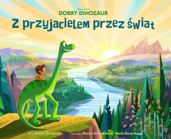 Z przyjacielem przez świat. Dobry dinozaur (twarda) [KSIĄŻKA]