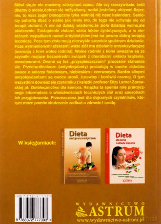 Ziołolecznictwo dla seniora - Eliza Lamer Zarawska [KSIĄŻKA]