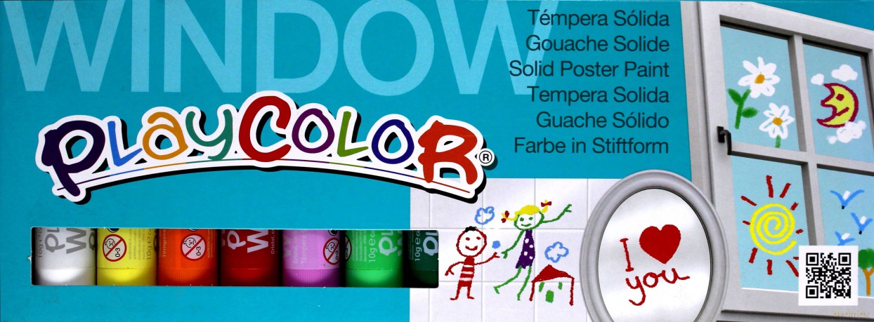Farby w sztyfcie One Window 12 kolorów