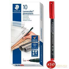 Foliopis Lumocolor ST318-2 czerwony (10 szt)