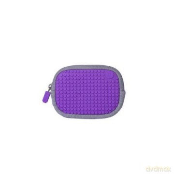 Pixelbags Saszetka szaro - fioletowy