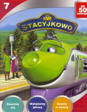 Stacyjkowo nr 7 + 50 naklejek [KSIĄŻKA]