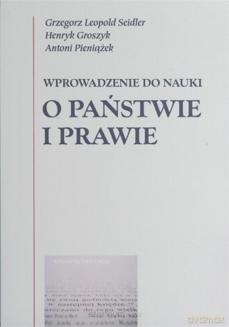 Wprowadzenie do nauki o państwie i prawie [KSIĄŻKA]