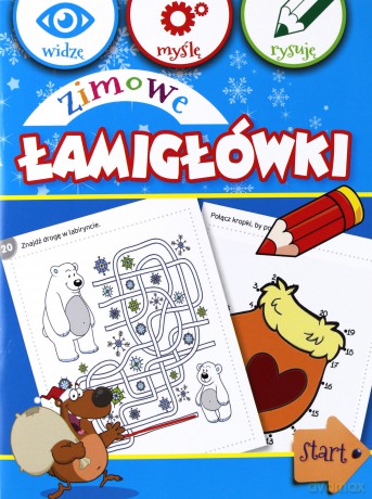 Zimowe łamigłówki [KSIĄŻKA]
