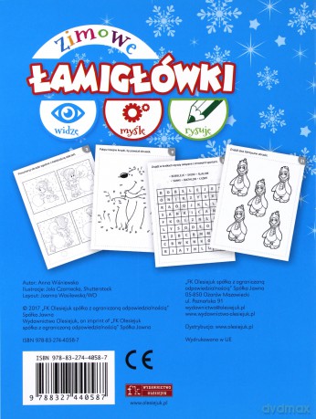 Zimowe łamigłówki [KSIĄŻKA]